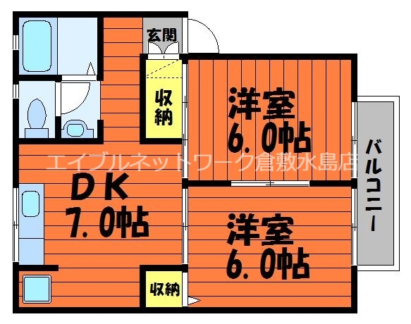 1階の間取り図