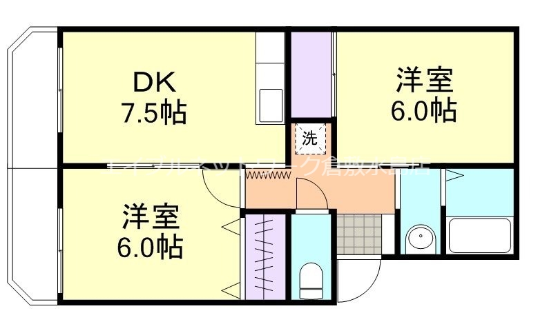 1階の間取り図