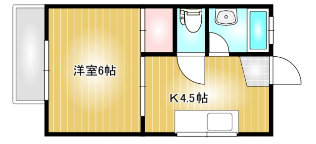 2階の間取り図