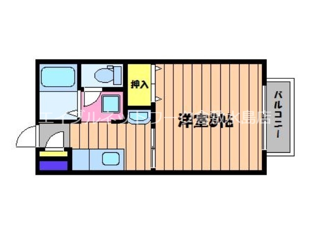 1階の間取り図