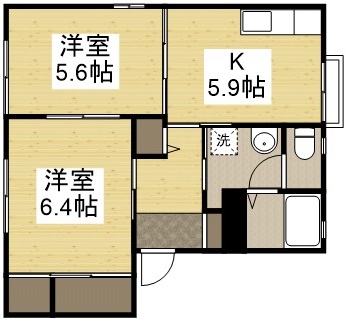 1階の間取り図