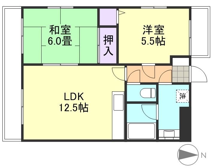 3階の間取り図