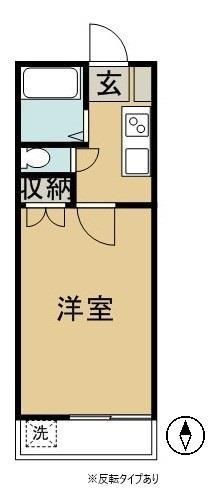 2階の間取り図