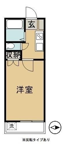 2階の間取り図