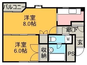 3階の間取り図