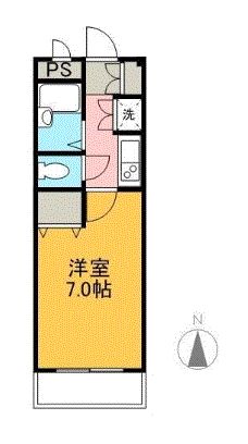 2階の間取り図