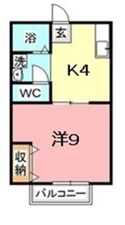 1階の間取り図