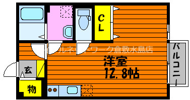 1階の間取り図