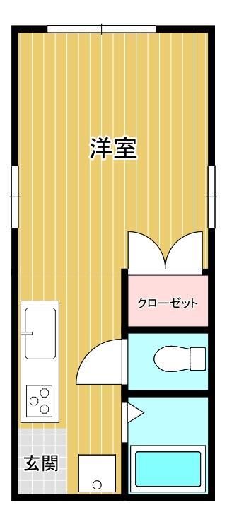 2階の間取り図