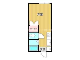 2階の間取り図