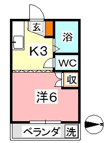 1階の間取り図