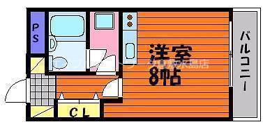 2階の間取り図