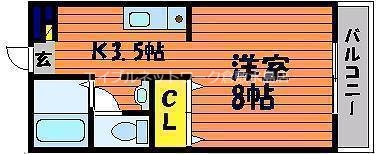 1階の間取り図