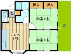 1階の間取り図