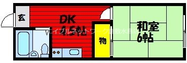 2階の間取り図