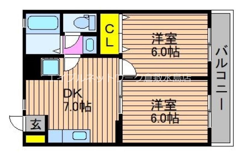 1階の間取り図