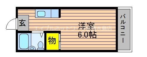 2階の間取り図