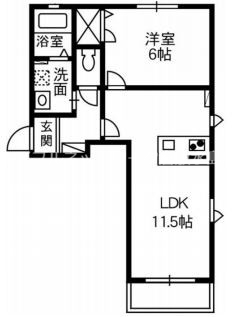 1階の間取り図