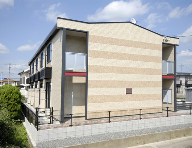 倉敷市西阿知町新田の賃貸アパートの外観 倉敷市西阿知町新田の賃貸アパートの外観