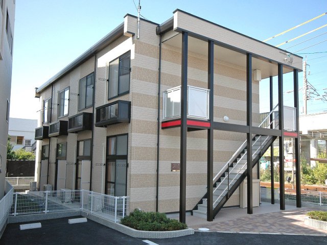 倉敷市玉島爪崎の賃貸アパートの外観 倉敷市玉島爪崎の賃貸アパートの外観