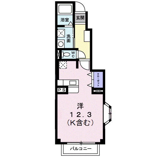 1階の間取り図