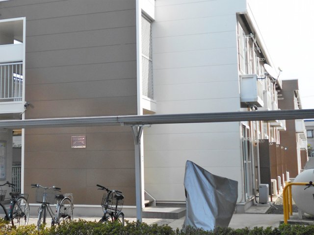 倉敷市中島の賃貸アパートの外観 倉敷市中島の賃貸アパートの外観
