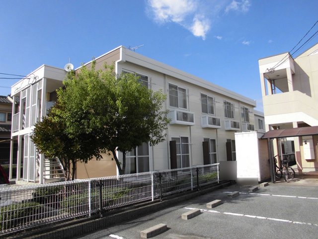 倉敷市中島の賃貸アパートの外観 倉敷市中島の賃貸アパートの外観