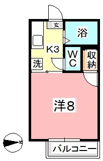 1階の間取り図