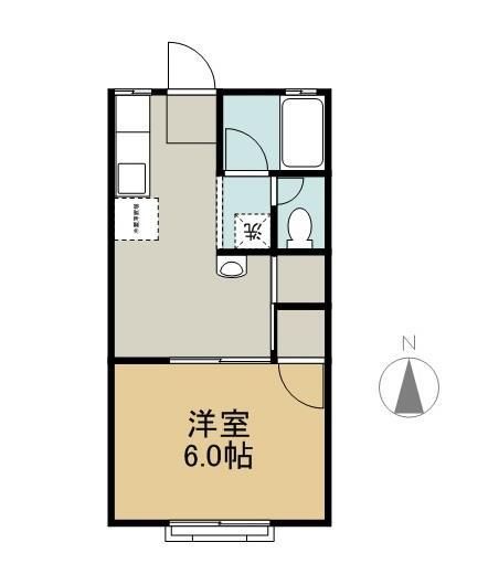 2階の間取り図