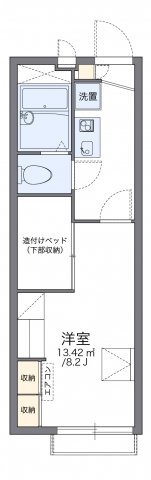 2階の間取り図