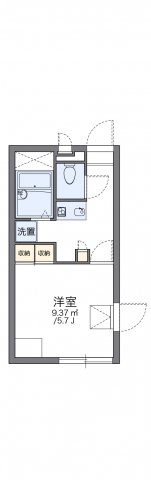 2階の間取り図