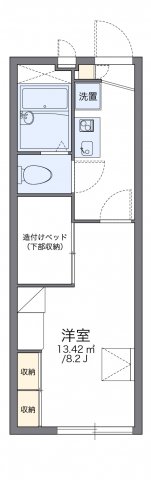 2階の間取り図