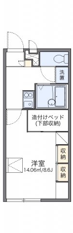 2階の間取り図