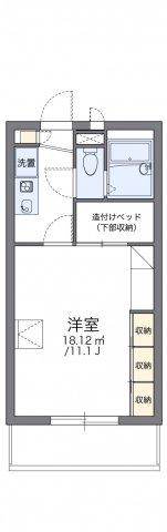 2階の間取り図
