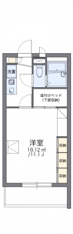 2階の間取り図