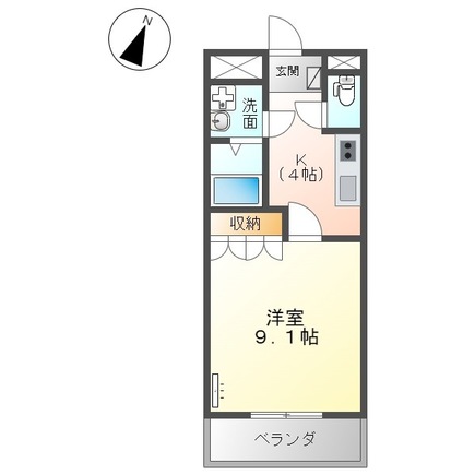 1階の間取り図