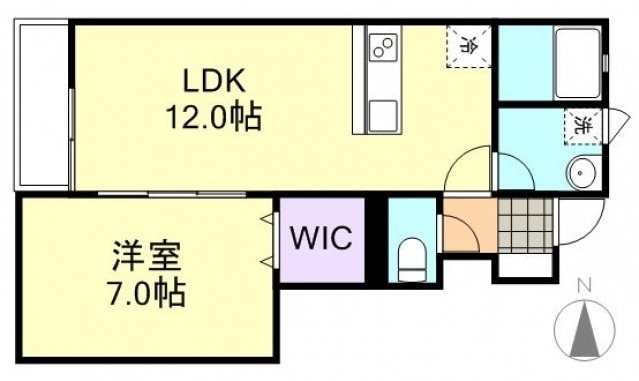 1階の間取り図