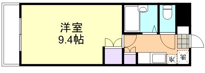 4階の間取り図
