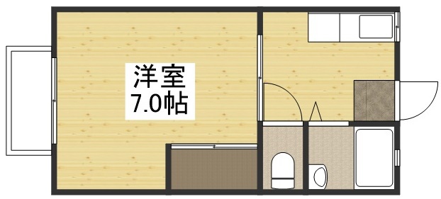 1階の間取り図