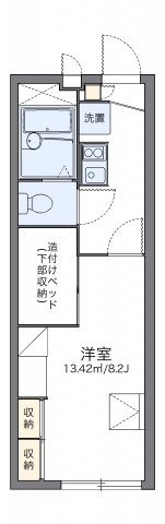 2階の間取り図