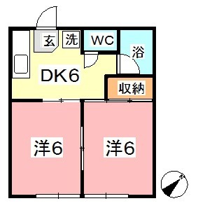 1階の間取り図