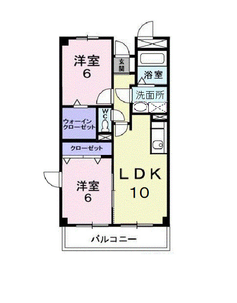 3階の間取り図