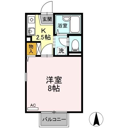 1階の間取り図