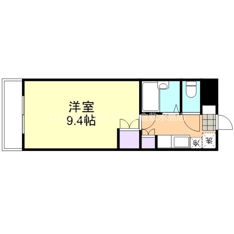 4階の間取り図