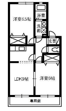2階の間取り図