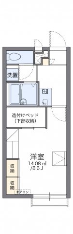2階の間取り図