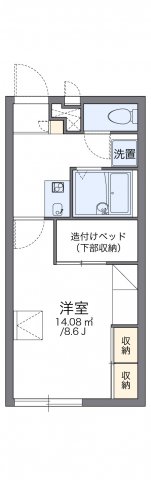 2階の間取り図
