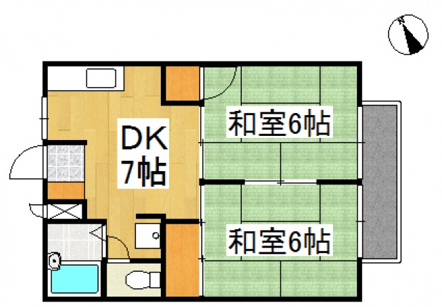 1階の間取り図
