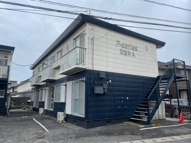 倉敷市東富井の賃貸アパートの外観 倉敷市東富井の賃貸アパートの外観