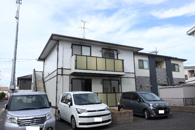 倉敷市片島町の賃貸アパートの外観 倉敷市片島町の賃貸アパートの外観